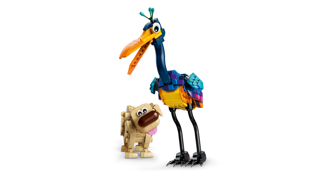 LEGO Disney and Pixar Kevin & Dug 43290, Kevin and Dug side by side