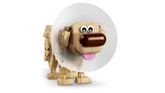 LEGO Disney and Pixar Kevin & Dug 43290, Dug in the cone of shame