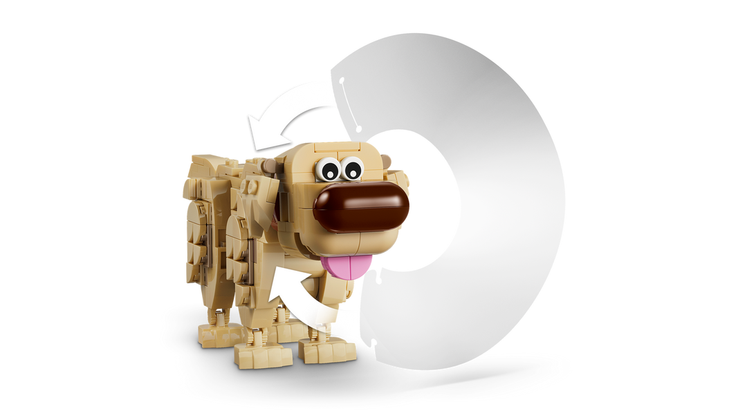 LEGO Disney and Pixar Kevin & Dug 43290, Dug's removable cone of shame