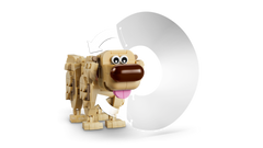 LEGO Disney and Pixar Kevin & Dug 43290, Dug's removable cone of shame
