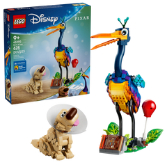 LEGO Disney and Pixar Kevin & Dug 43290, box front with the built Kevin and Dug