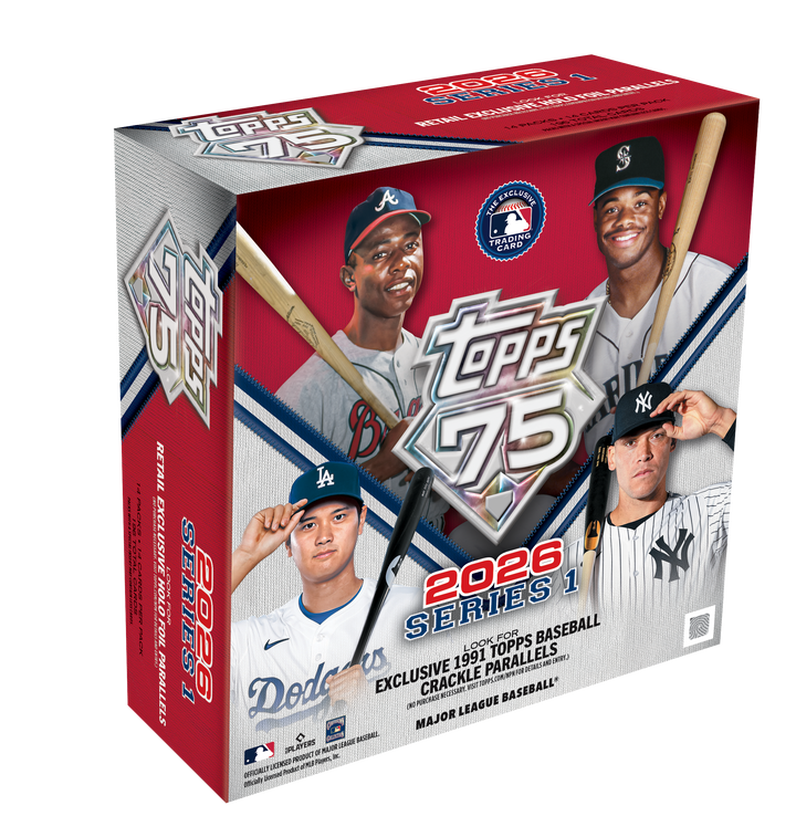 Topps Series 1 Baseball - Mega Box (14 Packs) - 2026