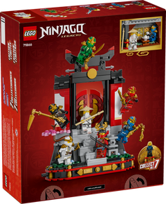 LEGO NINJAGO Ninja Character Display 15th Anniversary 71866, box back