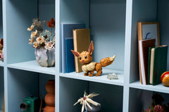 LEGO Pokémon Eevee 72151, built Eevee on a shelf