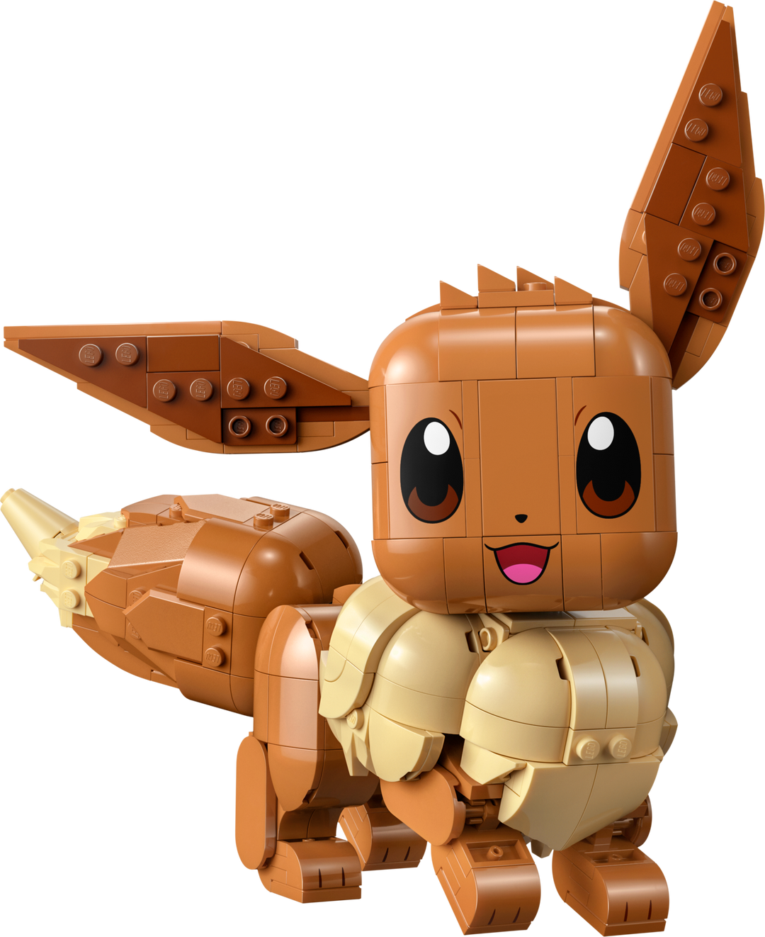 LEGO Pokémon Eevee 72151, built Eevee figure