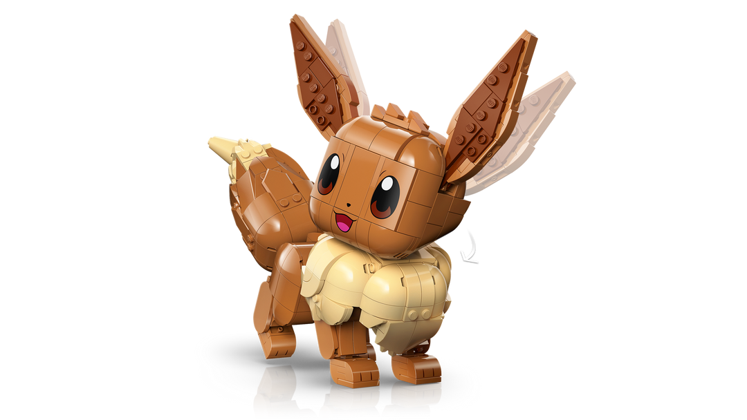 LEGO Pokémon Eevee 72151, Eevee with posable ears