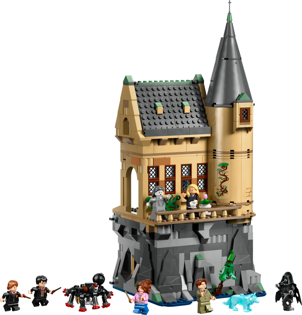 LEGO Harry Potter Hogwarts Castle: Hospital Wing 76463, built model with all 7 minifigures