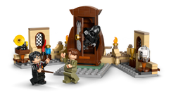 LEGO Harry Potter Hogwarts Castle: Hospital Wing 76463, Defense Against the Dark Arts classroom with the wardrobe