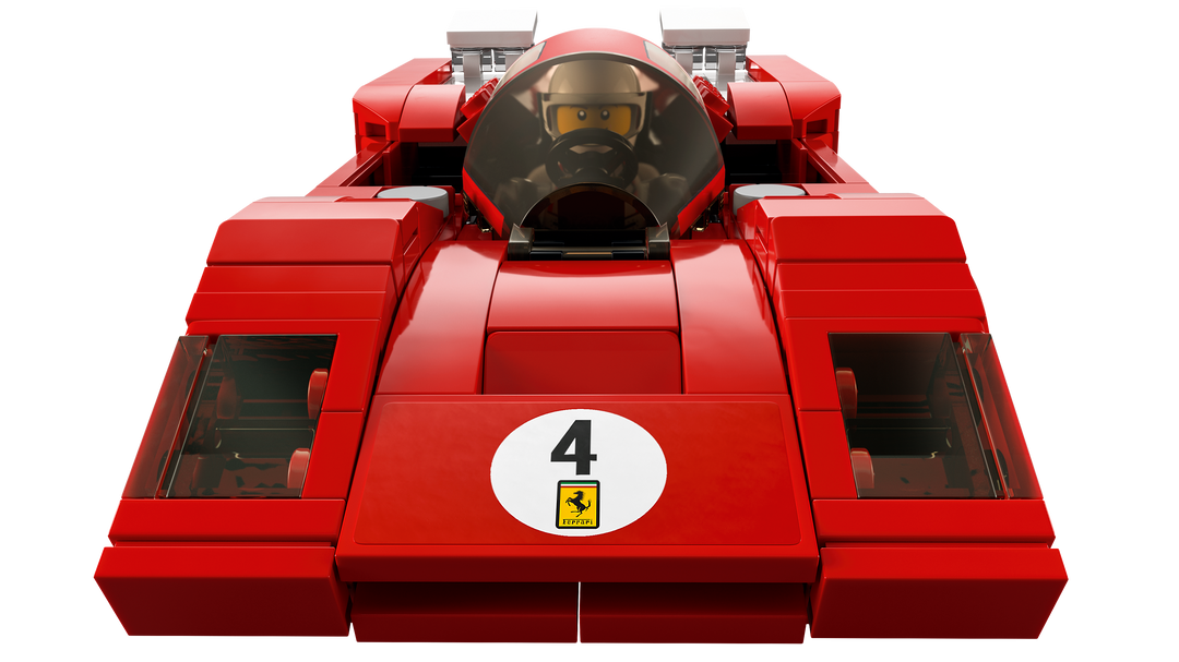 LEGO Speed Champions 76906 1970 Ferrari 512 M cockpit and windscreen, official photography