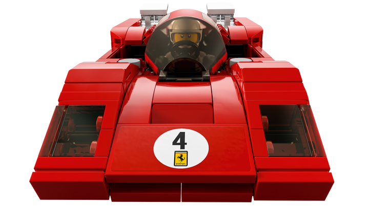 LEGO Speed Champions 76906 1970 Ferrari 512 M cockpit and windscreen, official photography