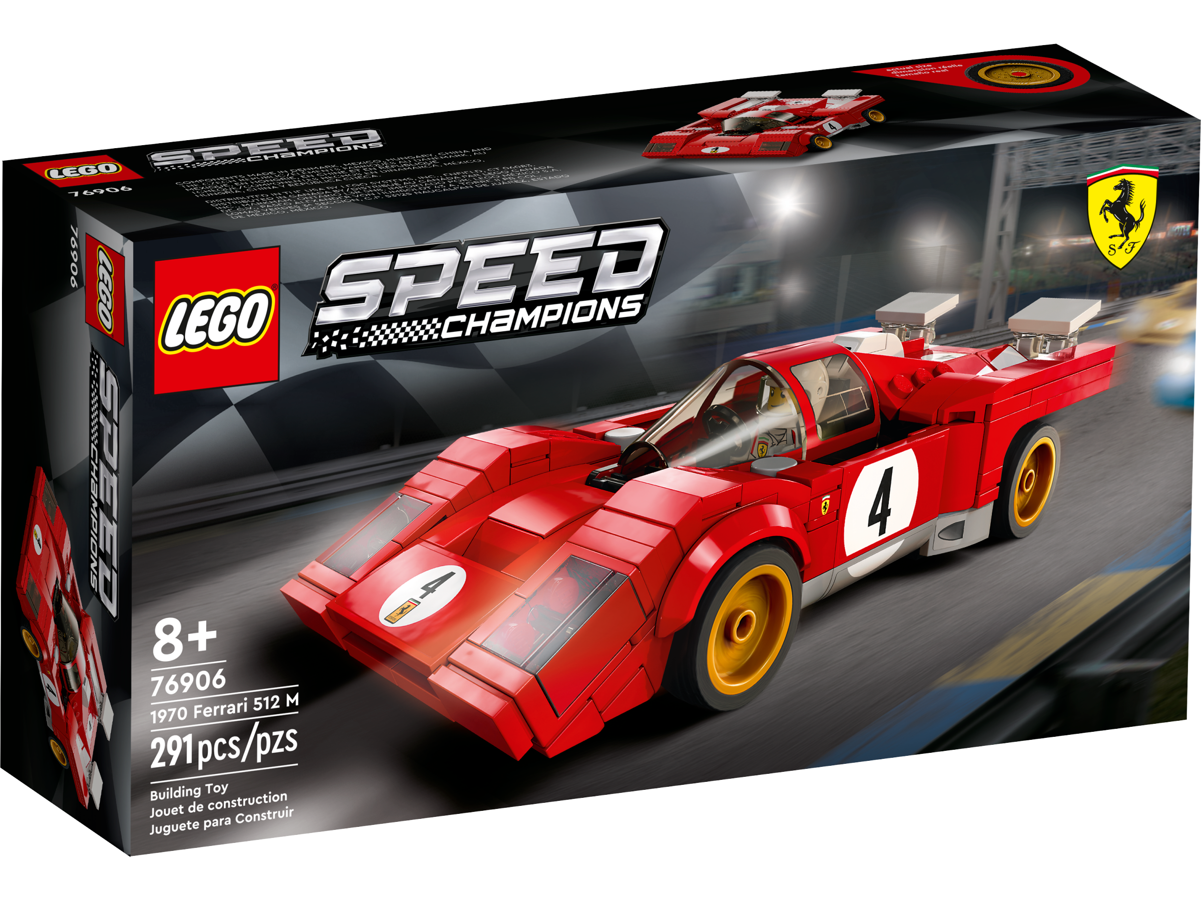 その他 ri LEGO 76906 1970 Ferrari 512 M | Retired Speed Champions Set