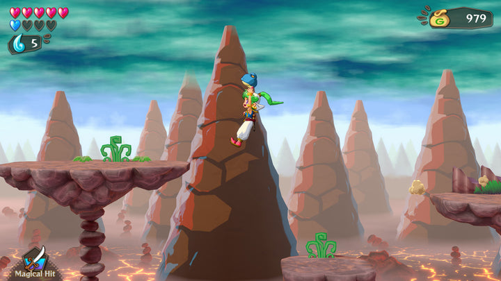 Wonder Boy: Asha in Monster World Nintendo Switch screenshot