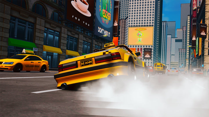 Taxi Chaos Nintendo Switch screenshot