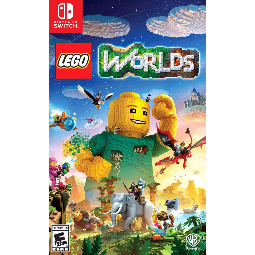 LEGO Worlds Nintendo Switch retail case