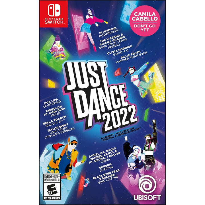 Just Dance 2022 Nintendo Switch retail case