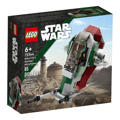 LEGO Star Wars Boba Fett's Starship Microfighter 75344 box