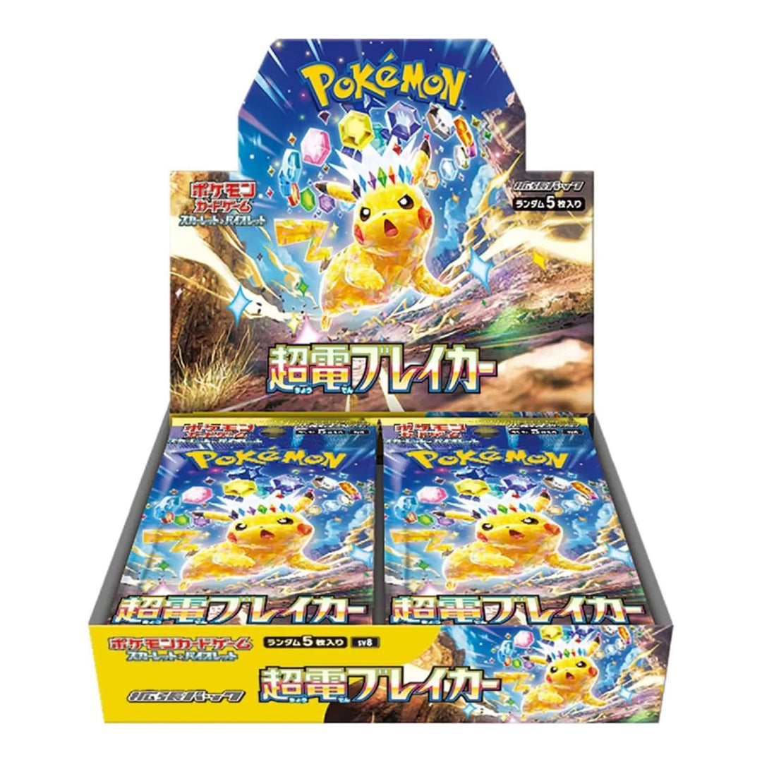 Pokémon TCG: Super Electric Breaker Japanese Booster Box (30 Packs) - sv8 2024