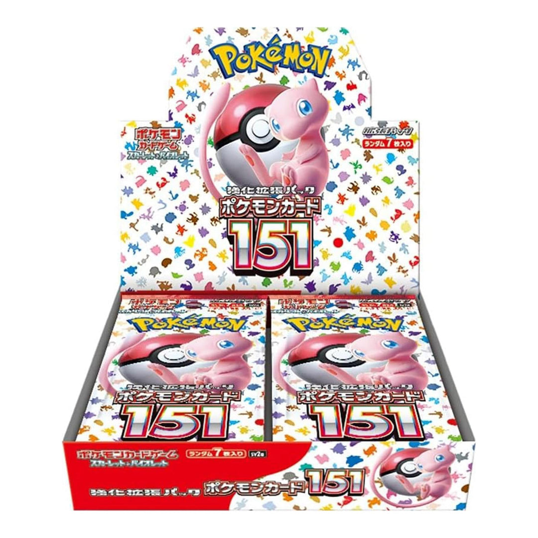 Pokémon TCG: 151 Japanese Booster Box (20 Packs) - sv2a