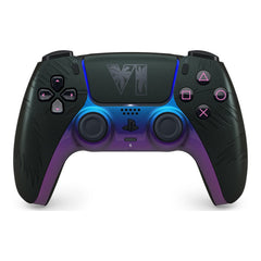 DualSense Grand Theft Auto VI Black Limited Edition, front view with the iridescent finish and GTA VI branding
