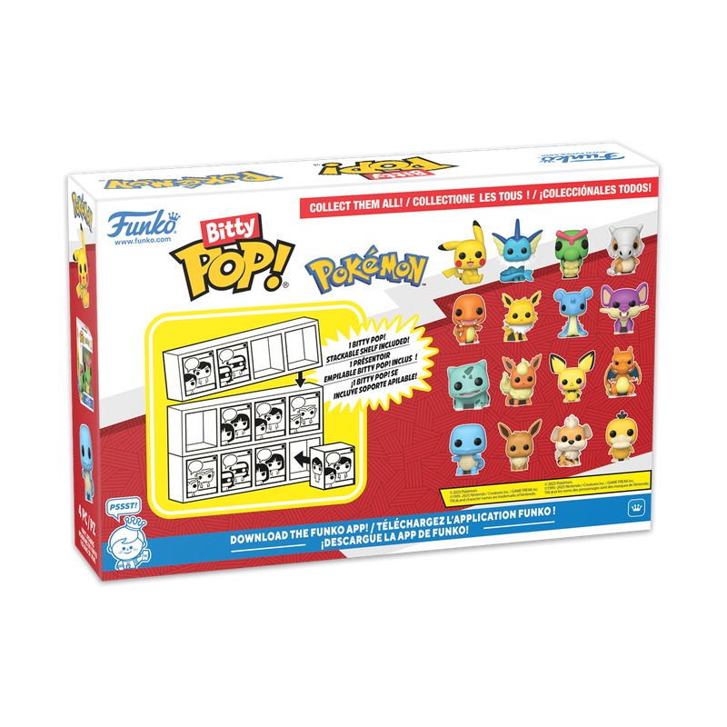 Funko Bitty Pop! Pokémon 4-Pack Series 1
