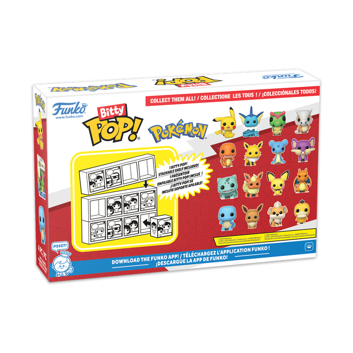 Funko Bitty Pop! Pokémon 4-Pack Series 1