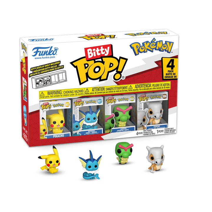 Funko Bitty Pop! Pokémon 4-Pack Series 1