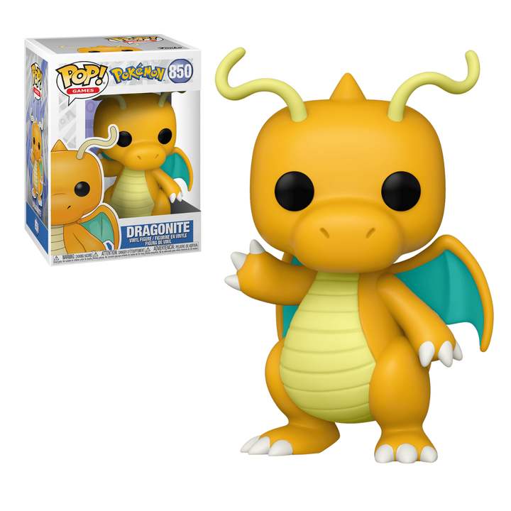 Funko Pop! Dragonite #850 Pokemon Vinyl Games Figure