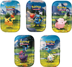 Pokémon TCG: Ascended Heroes Clefairy & Chikorita Mini Tin (2 Booster Packs + Sticker + Art Card) - Mega Evolution 2026 - view 6