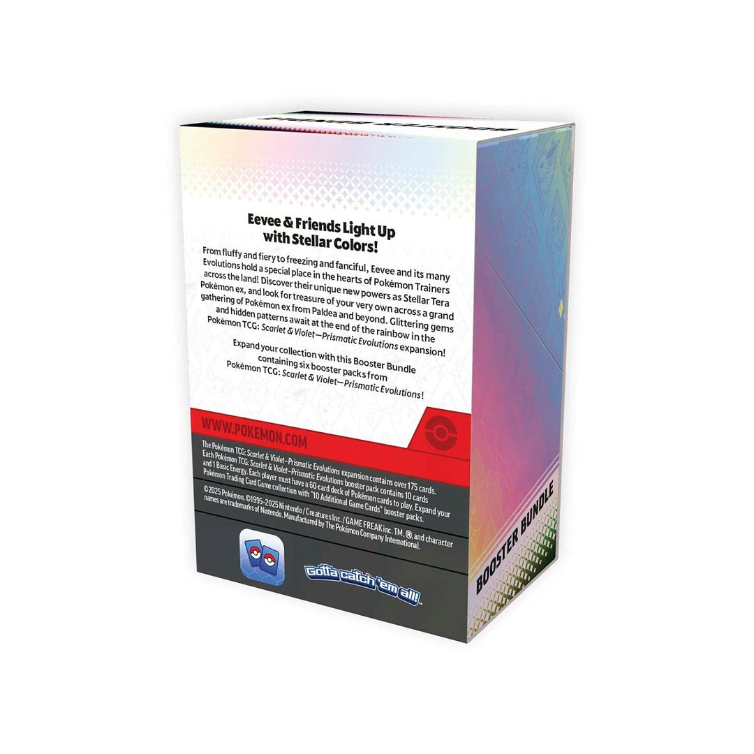 Pokémon TCG: Scarlet & Violet Prismatic Evolutions Booster Bundle (6 Packs)