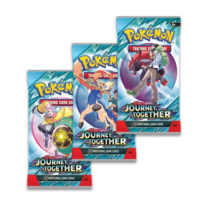 Pokémon TCG: Journey Together 3 Pack Blister (3 Booster Packs + Promo Card) - Scarlet & Violet