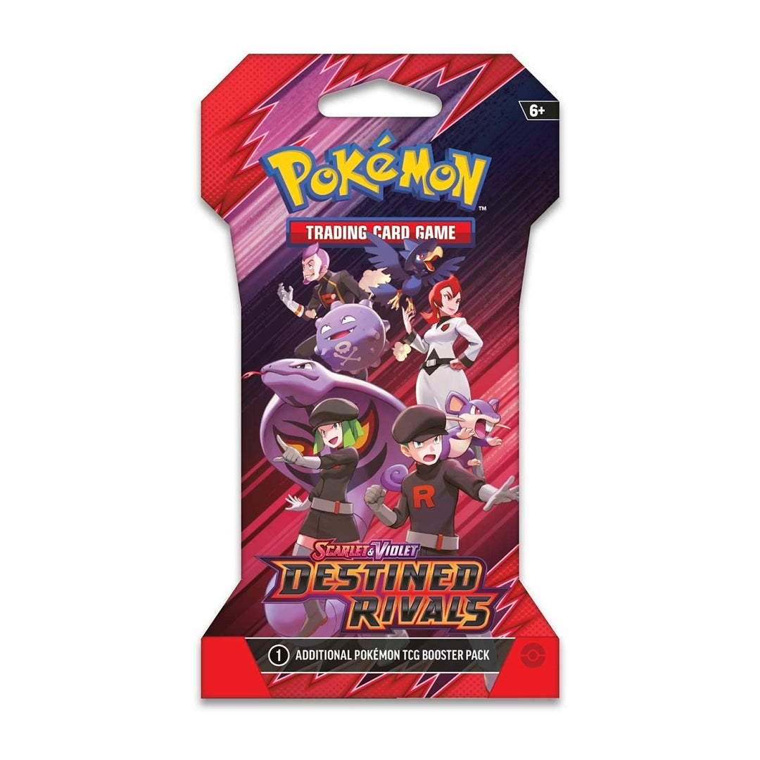 Pokemon TCG:  Destined Rivals Sleeved Booster Pack (1 Pack) Scarlet & Violet