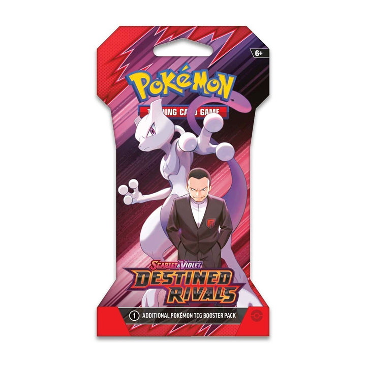 Pokemon TCG:  Destined Rivals Sleeved Booster Pack (1 Pack) Scarlet & Violet
