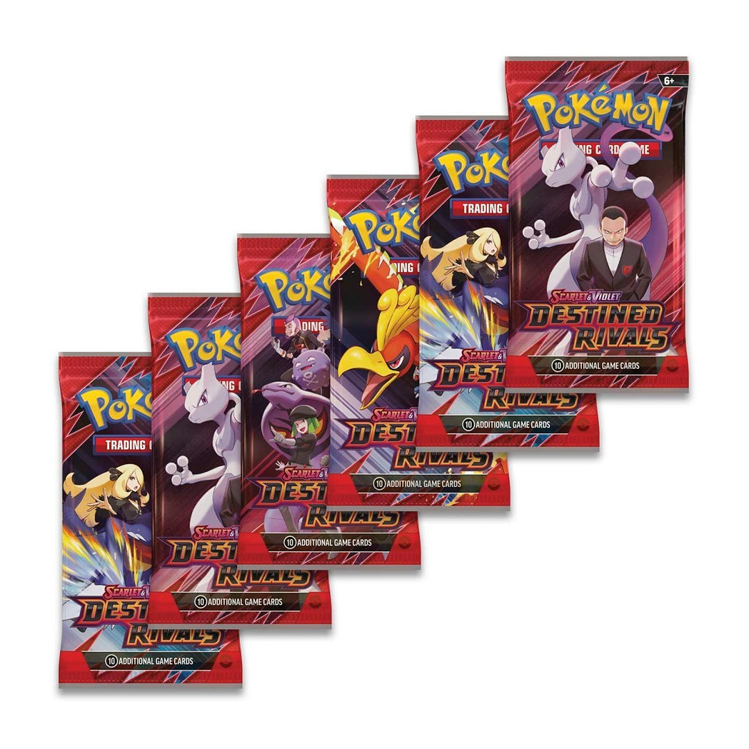 Pokémon TCG: Scarlet & Violet Destined Rivals Booster Bundle (6 Packs)