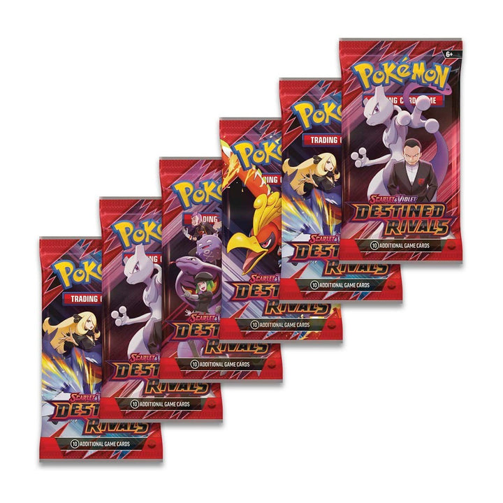 Pokémon TCG: Scarlet & Violet Destined Rivals Booster Bundle (6 Packs)
