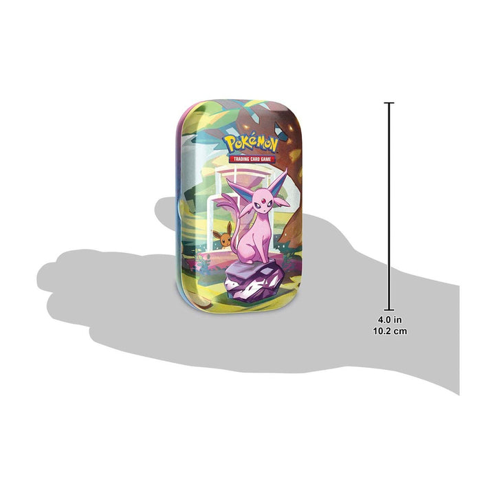 Pokémon TCG: Prismatic Evolutions Mini Tin - Espeon (2 Booster Packs, Coin and Art Card)