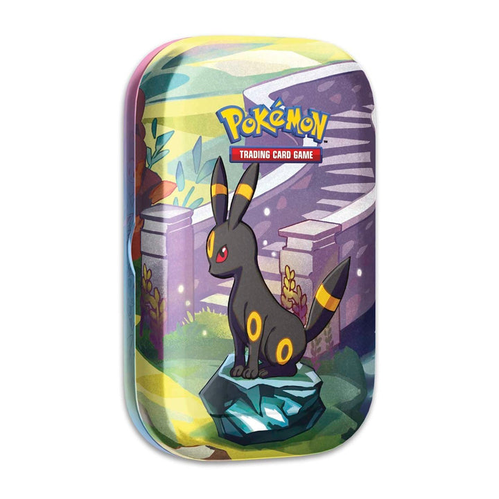 Pokémon TCG: Prismatic Evolutions Mini Tin - Umbreon (2 Booster Packs, Coin and Art Card)