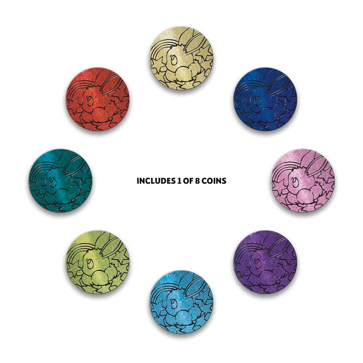 Pokémon TCG: Prismatic Evolutions Mini Tin - Glaceon (2 Booster Packs, Coin and Art Card)