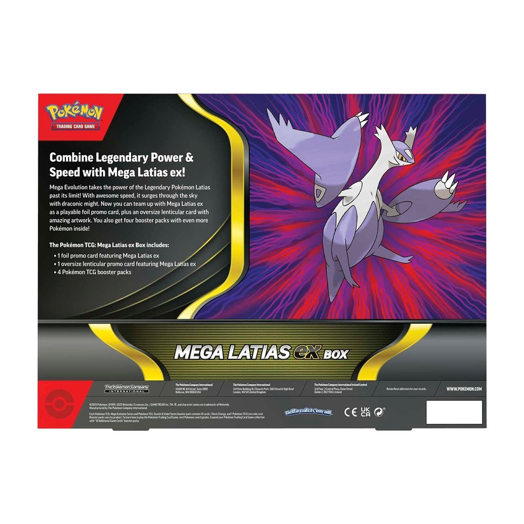 Pokémon TCG: Mega Latias ex Box (4 Booster Packs)