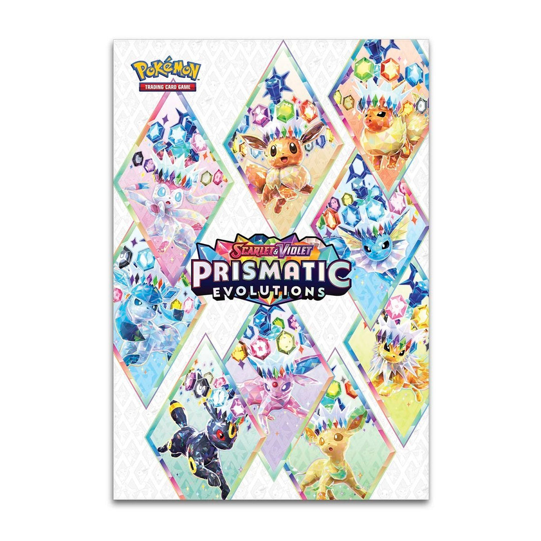 Pokémon TCG: Prismatic Evolutions Poster Collection Scarlet & Violet (3 Booster Packs + Promos)