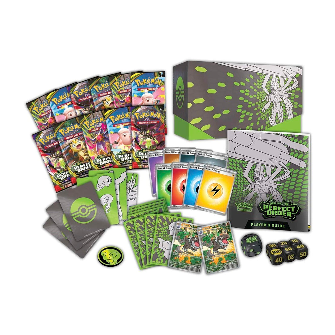 Pokémon TCG: Perfect Order Pokémon Center Elite Trainer Box - Mega Evolution (11 Booster Packs)