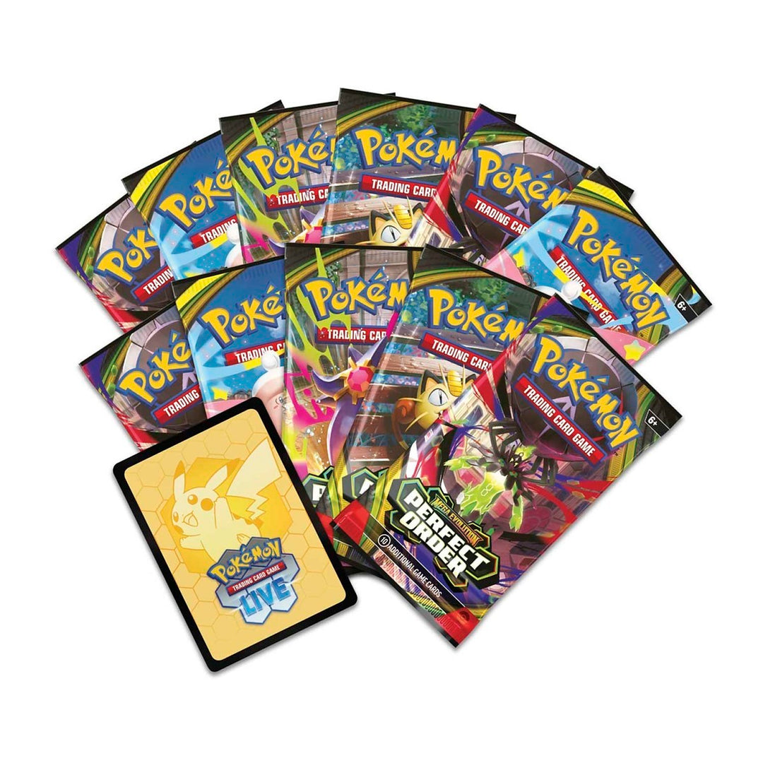 Pokémon TCG: Perfect Order Pokémon Center Elite Trainer Box - Mega Evolution (11 Booster Packs)