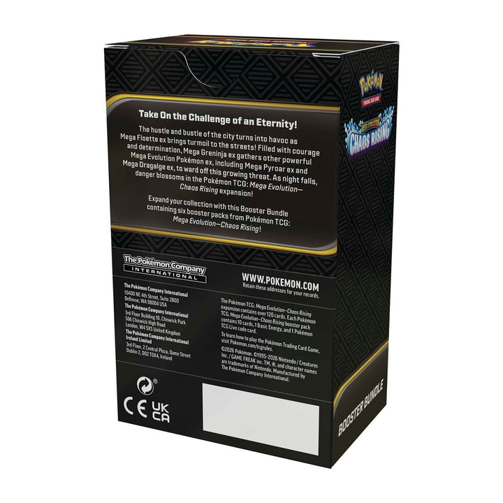 Pokémon TCG: Chaos Rising Booster Bundle -  Mega Evolution