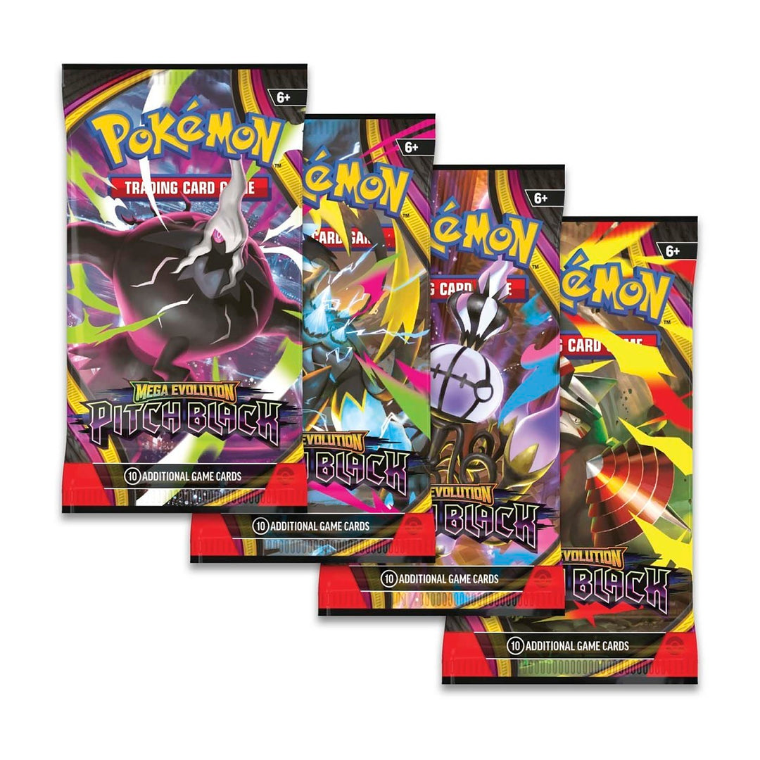 Pokémon TCG: Pitch Black Elite Trainer Box - Mega Evolution 2026