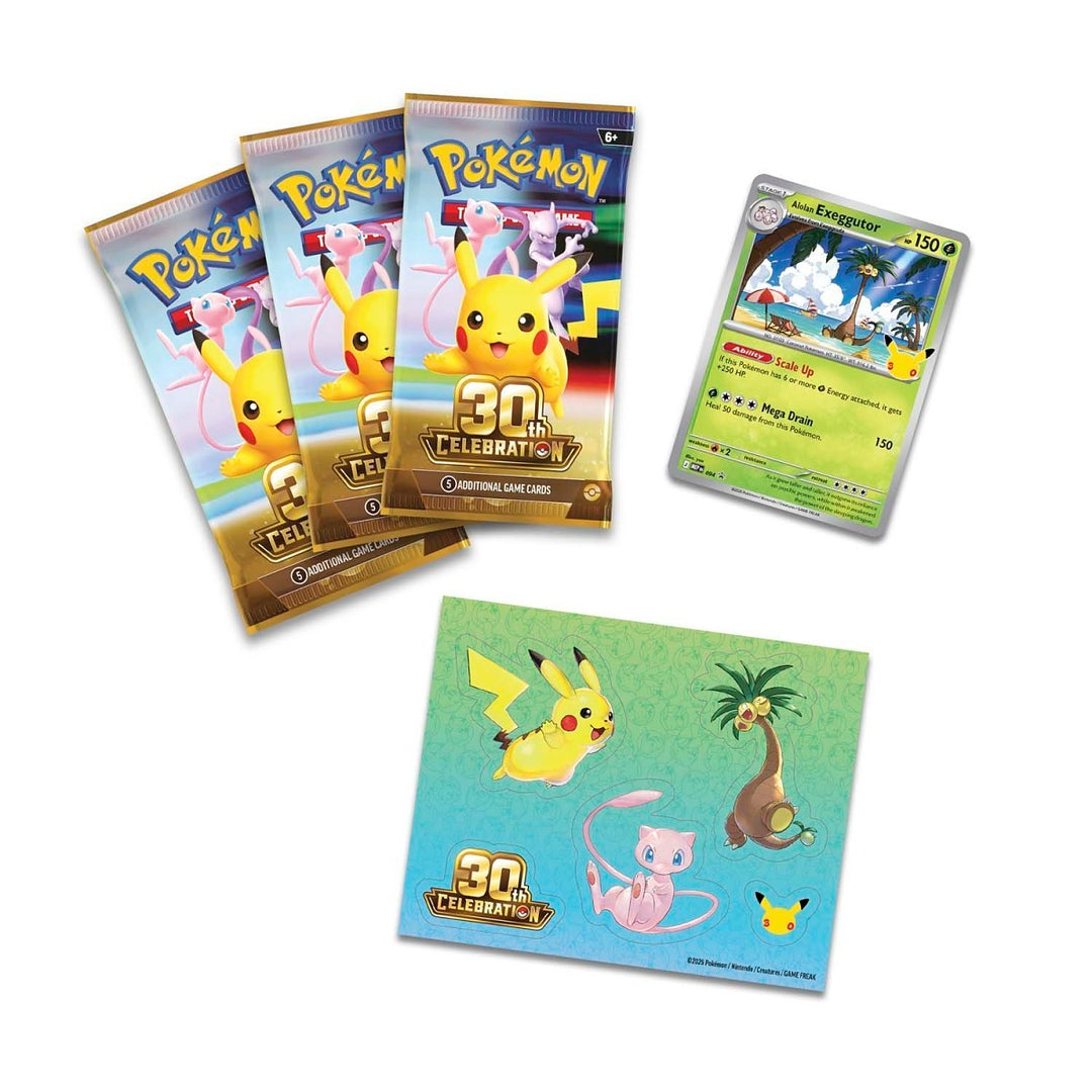 Pokémon TCG: 30th Celebration Tech Sticker Collection - Alolan Exeggutor - view 2