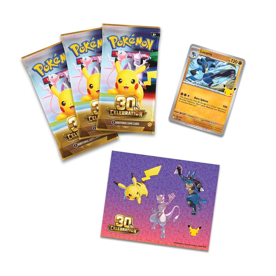 Pokémon TCG: 30th Celebration Tech Sticker Collection - Lucario - view 2