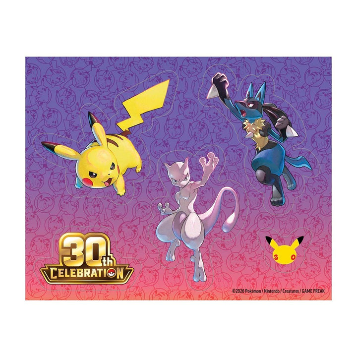 Pokémon TCG: 30th Celebration Tech Sticker Collection - Lucario sticker sheet
