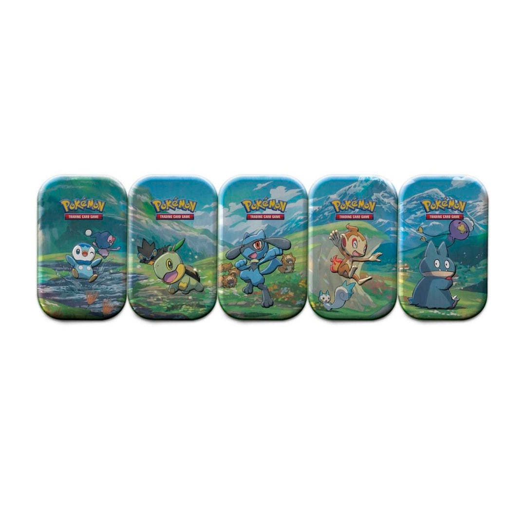 Pokémon TCG: Sinnoh Stars Mini Tin (Turtwig & Luxray) - 2 Sword and Shield Booster Packs
