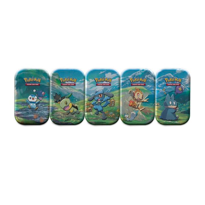 Pokémon TCG: Sinnoh Stars Mini Tin (Turtwig & Luxray) - 2 Sword and Shield Booster Packs