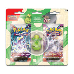 Pokémon TCG: 2 Booster Packs & Smoliv or Lechonk Eraser - S&V Base and Paldea Evolved - view 2