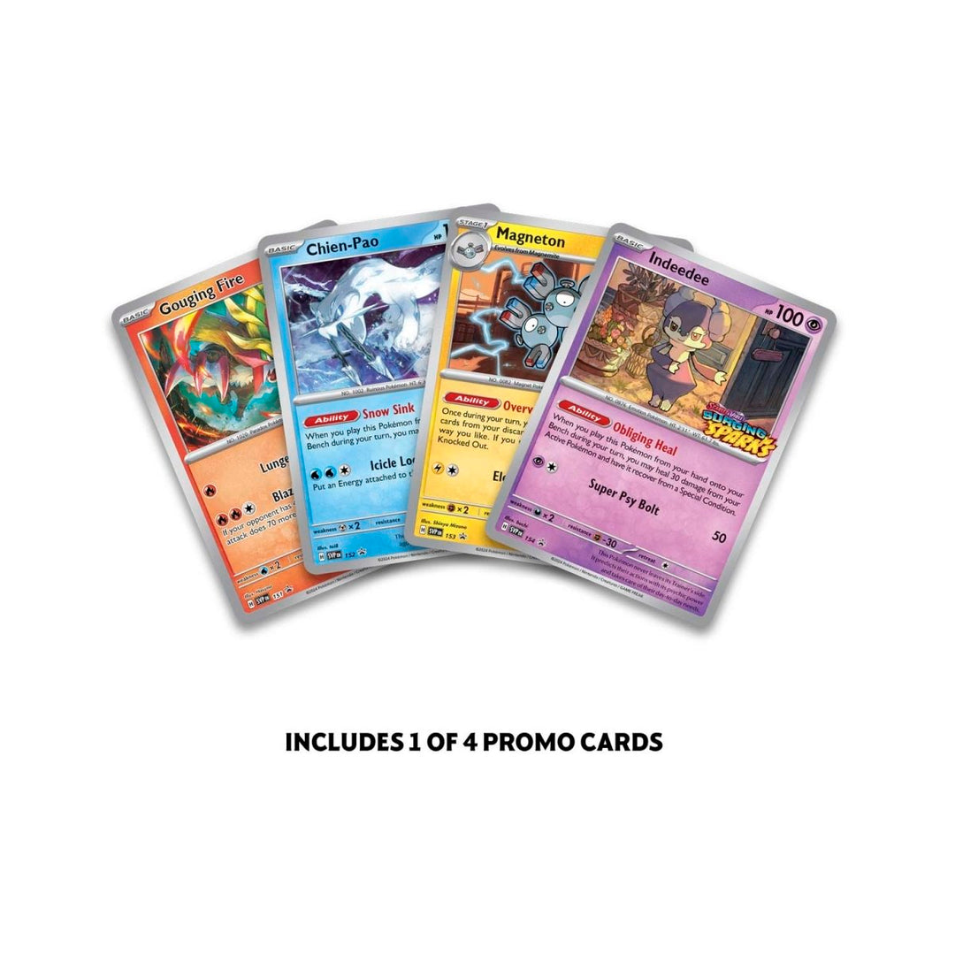 Pokémon TCG: Surging Sparks Build & Battle Box (4 Booster Packs) - Scarlet & Violet